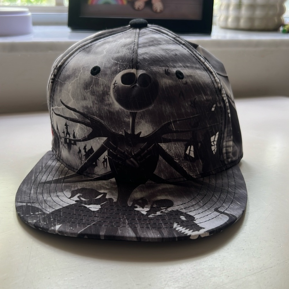 Disney Parks Nightmare Before Christmas Jack Skellington Baseball Cap Hat